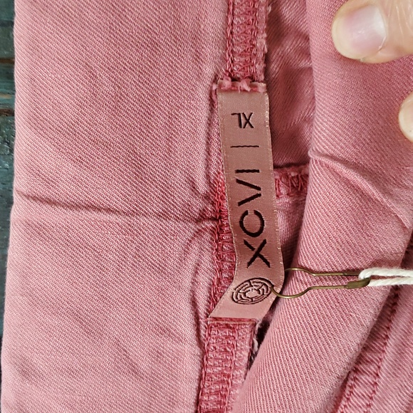 XCVI Linen Blend Casual Pull-On Pant in Dusty Pink, Size XLarge, NWOT - Picture 8 of 11